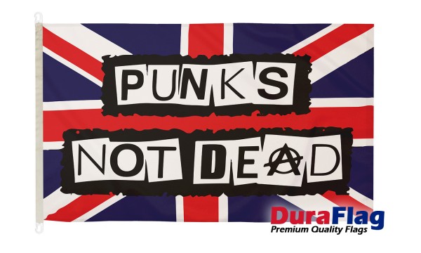 DuraFlag® Punks Not Dead Premium Quality Flag